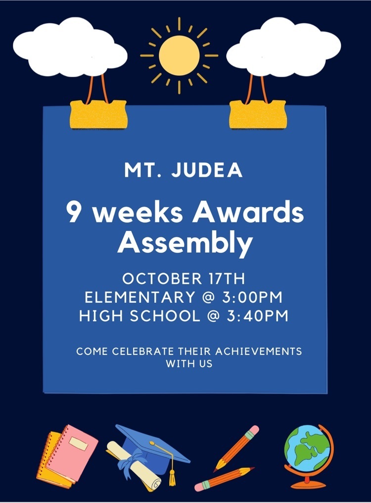 MJ Awards Assembly on Monday!!